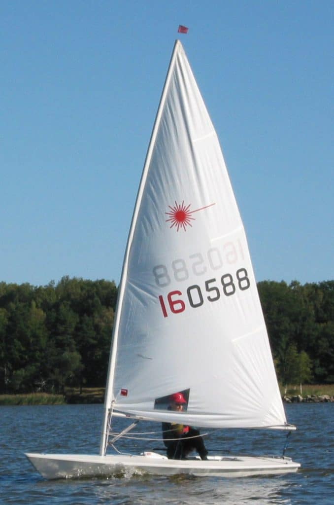 laser class yacht