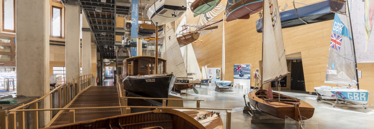 The National Small Boat Collection at The National Maritime Museum Cornwall in Falmouth