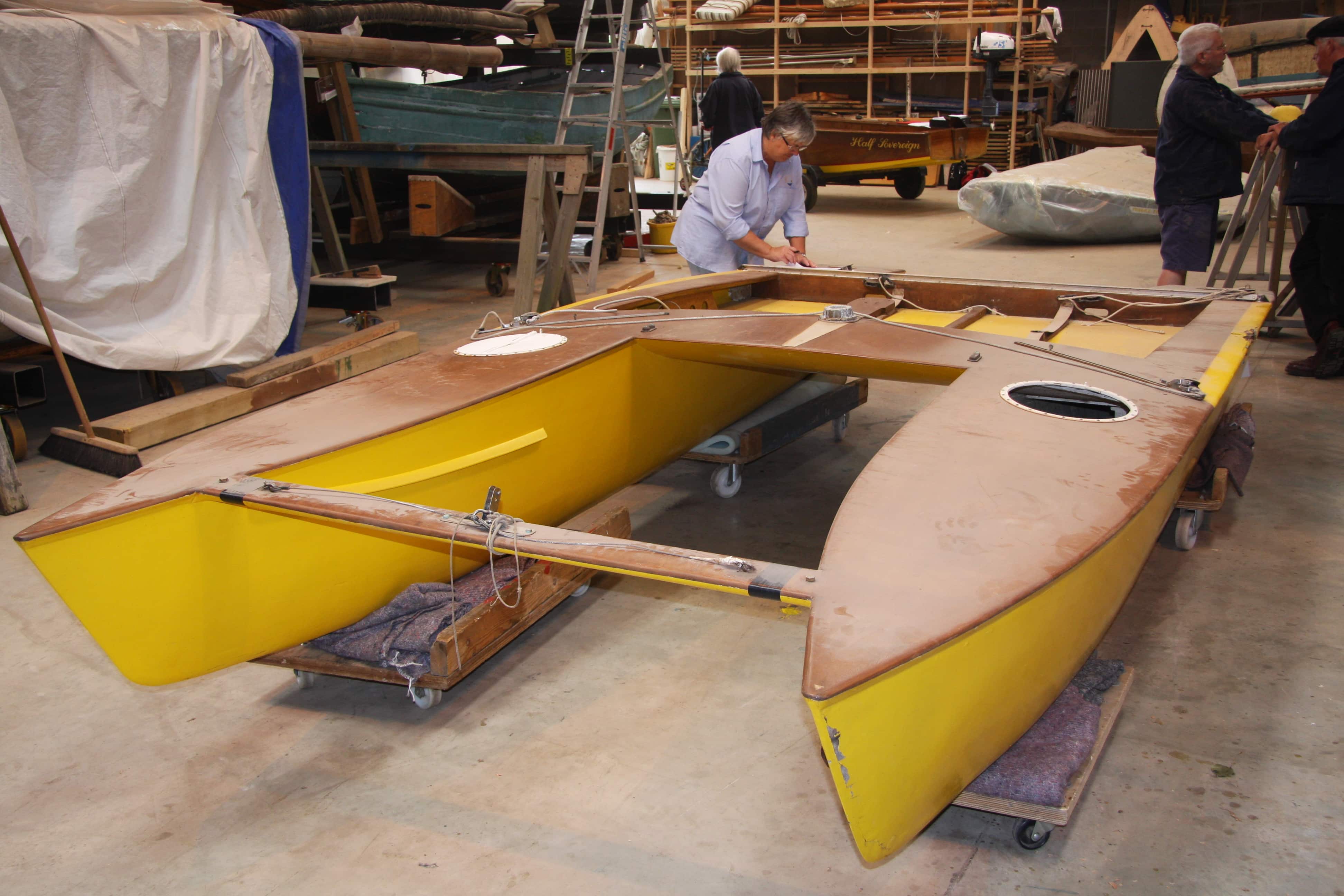Shearwater catamaran “Yellow Bird” BC16 NMMC
