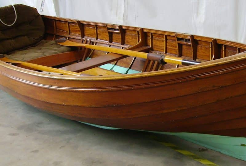 A photo of the 'Katharine Louise' dinghy.