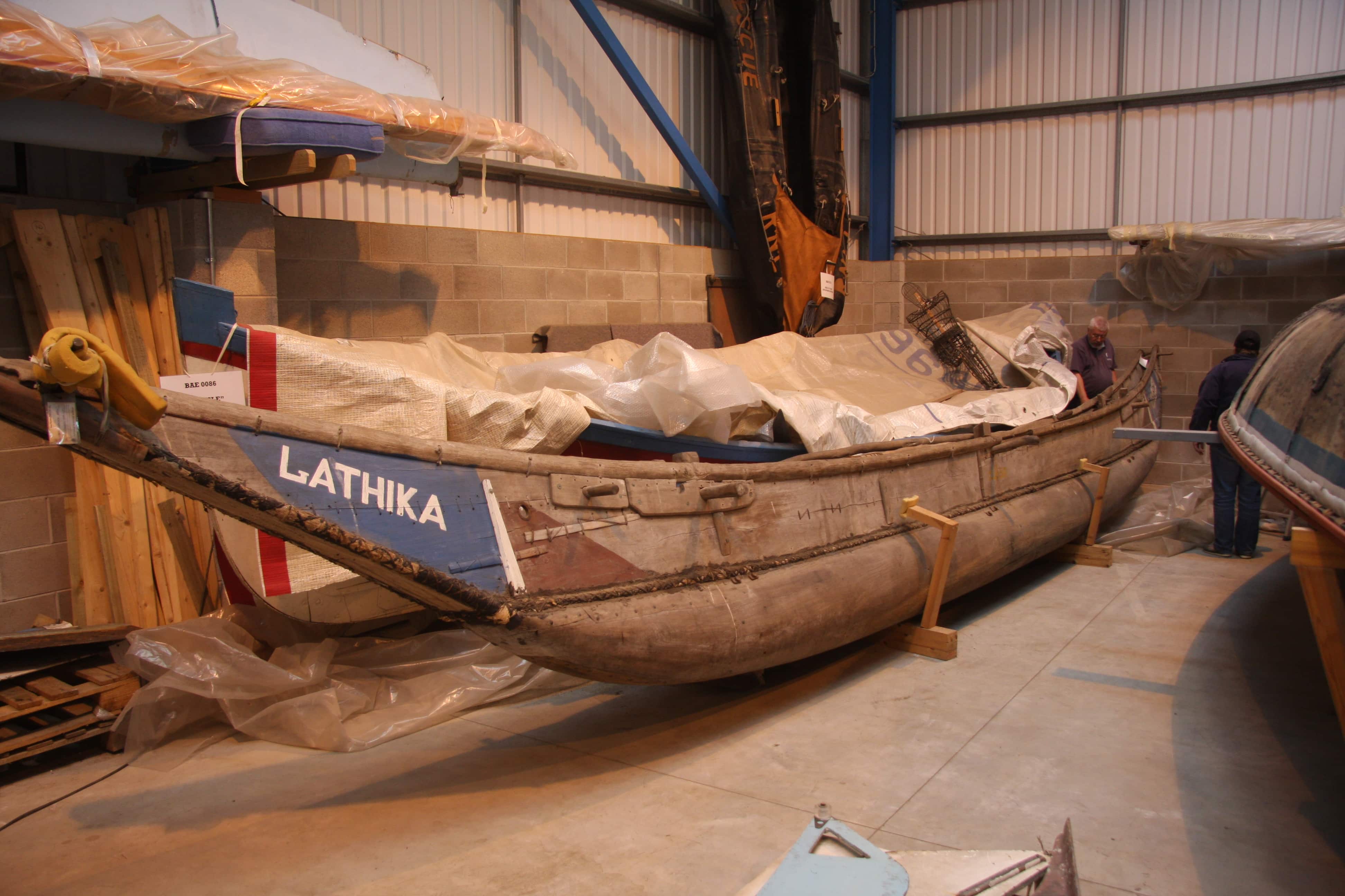 Oruwa outrigger canoe “Lathika” BAE0096 NMMC