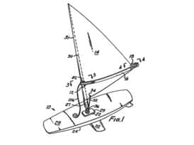 Diagram of the Ten Cate Windsurfer.