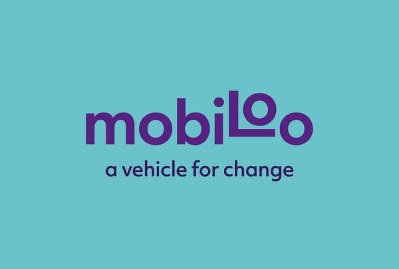 The logo for the Mobiloo Accessible Toilet