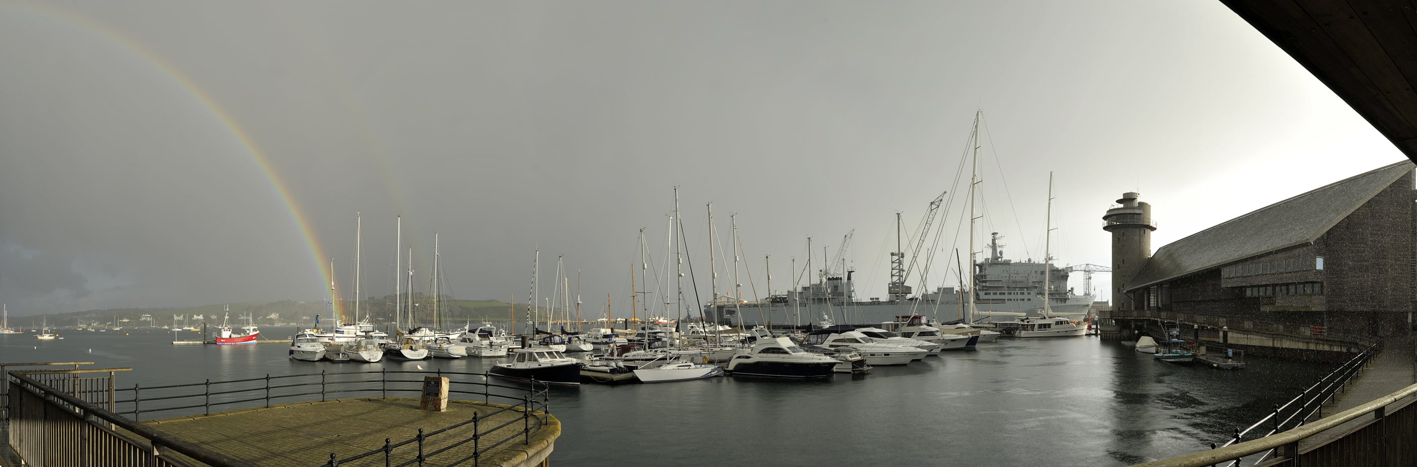 Maritime Museum – rainbow (c) Bob Berry