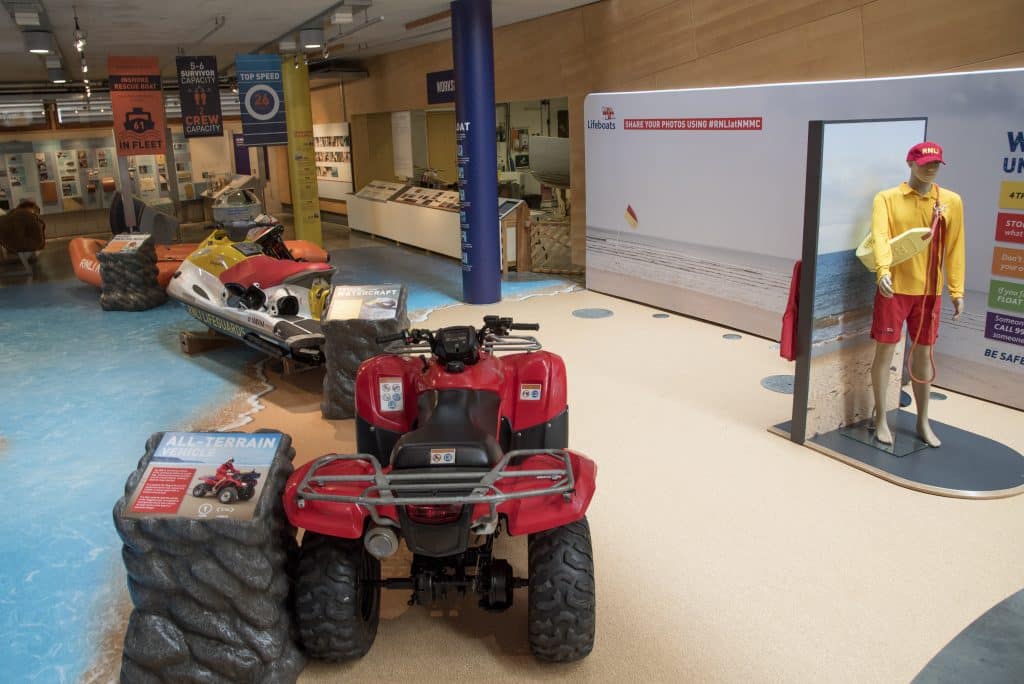 RNLI Rescue Zone at National Maritime Museum Cornwall