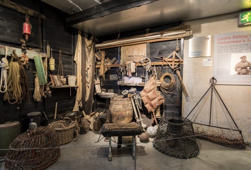 Photo of the Museum's Cornish Quayside gallery.