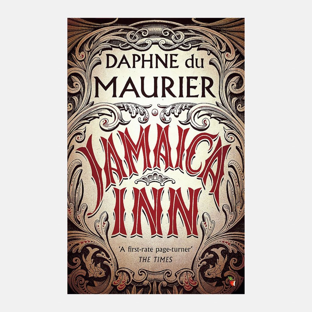 A scan of the front cover of Daphne du Maurier's Jamaica Inn.