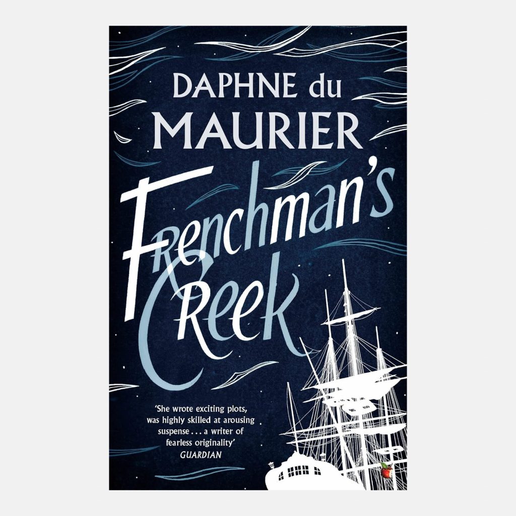 A scan of the front cover of Frenchman's Creek by Daphne du Maurier.