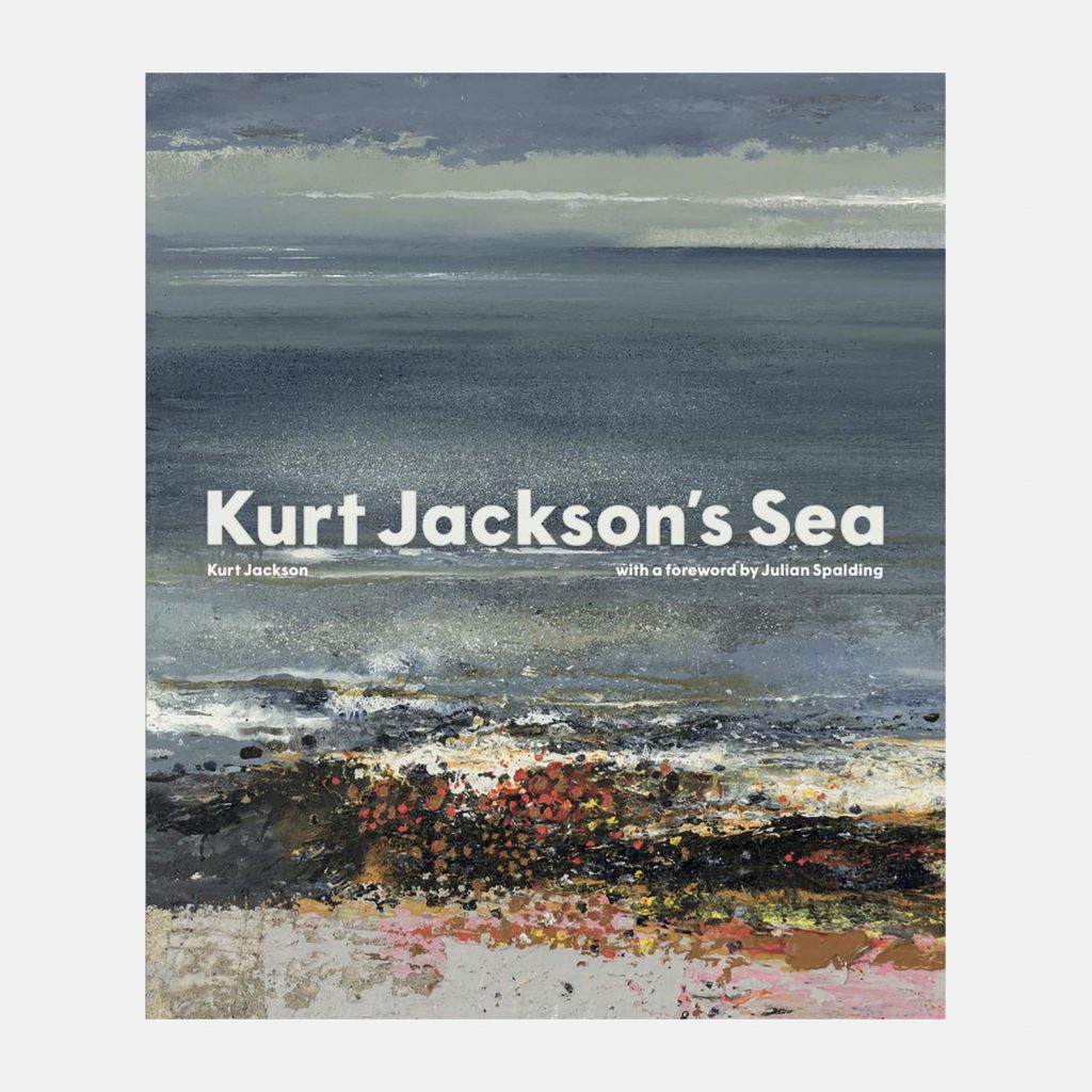 A scan of the cover of 'Kurt Jackson's Sea' art book.
