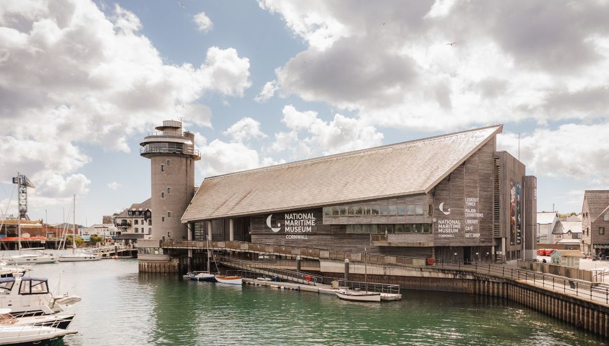 An external shot of National Maritime Museum Cornwall.