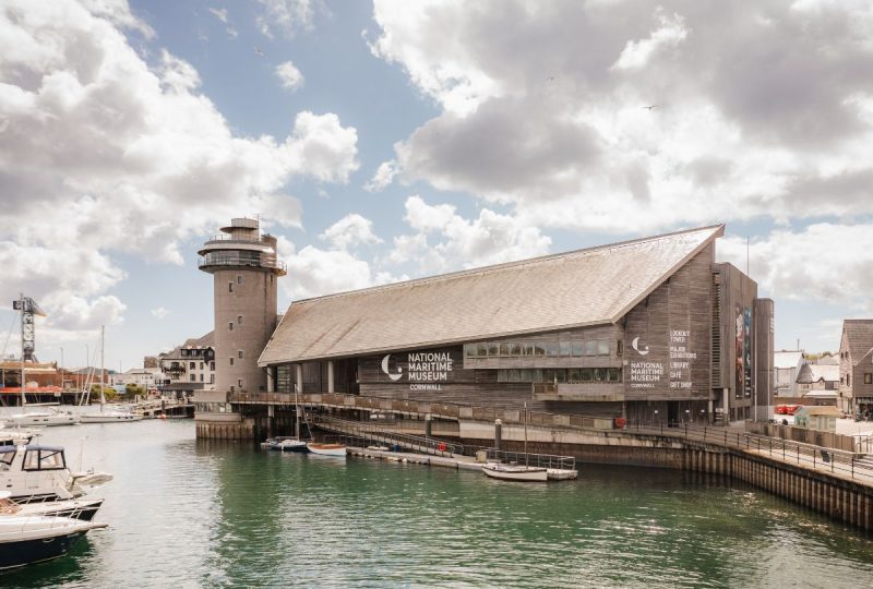 An external shot of National Maritime Museum Cornwall.