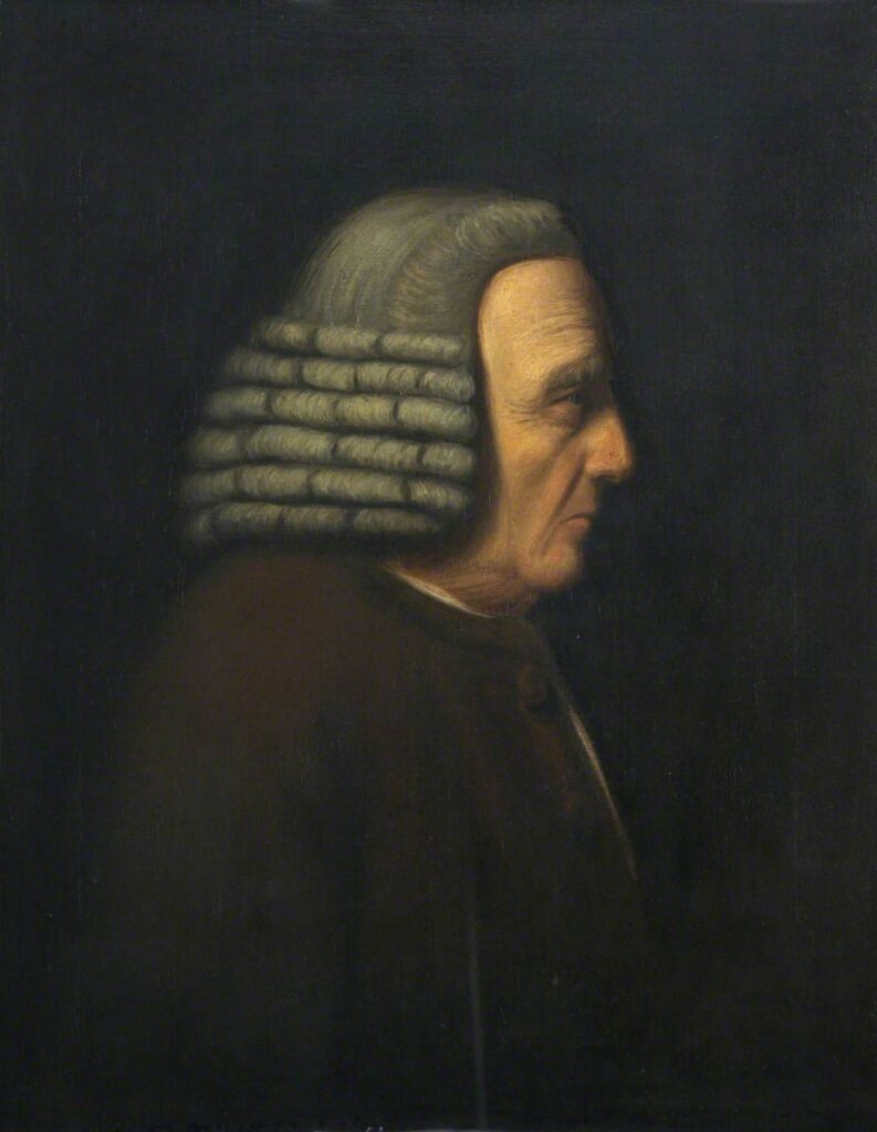 A portrait of William Cookworthy by John Opie.