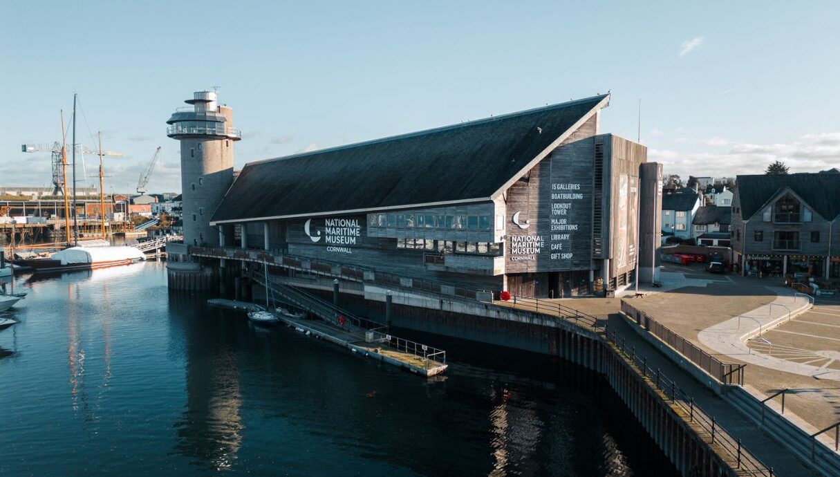 An external photo of National Maritime Museum Cornwall.