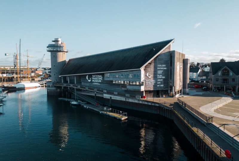 An external photo of National Maritime Museum Cornwall.