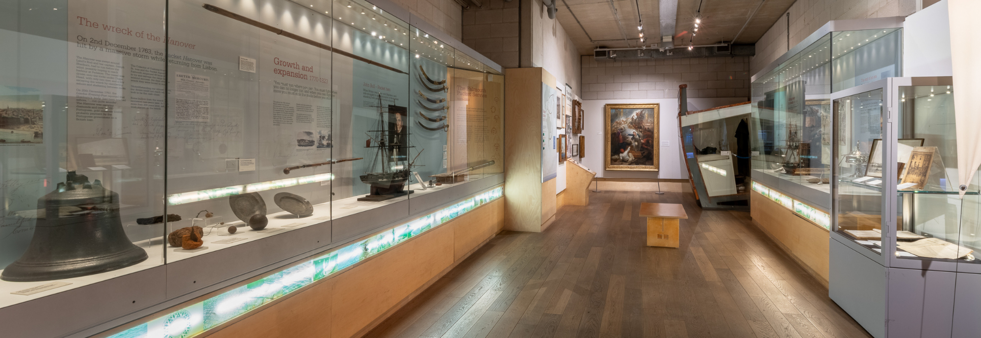 The Falmouth Gallery at National Maritime Museum Cornwall.